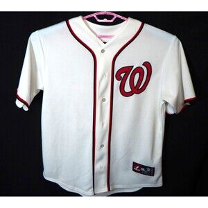Washington Nationals Jersey Mens LGE Strasburg 37 MLB Baseball Majestic